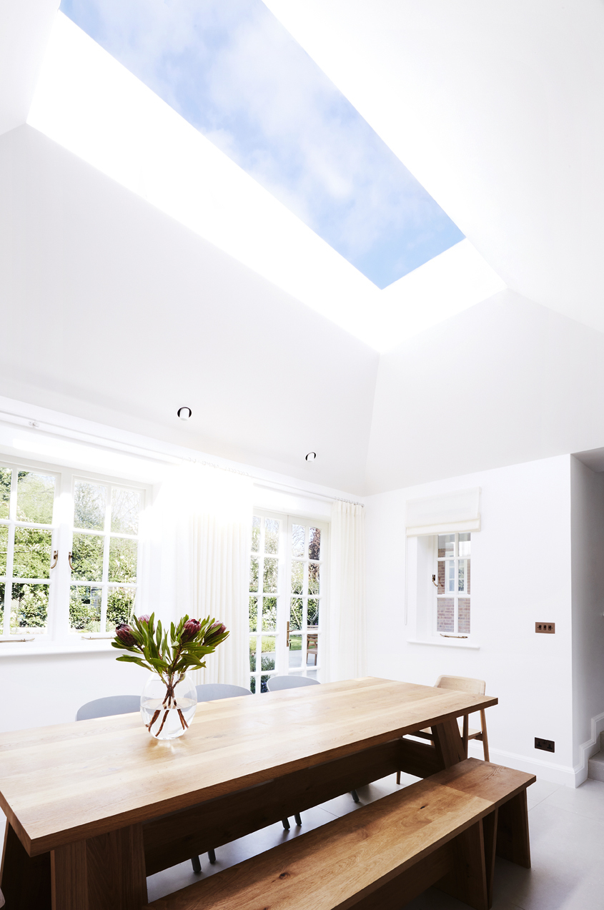 rectangular kitchen sky light